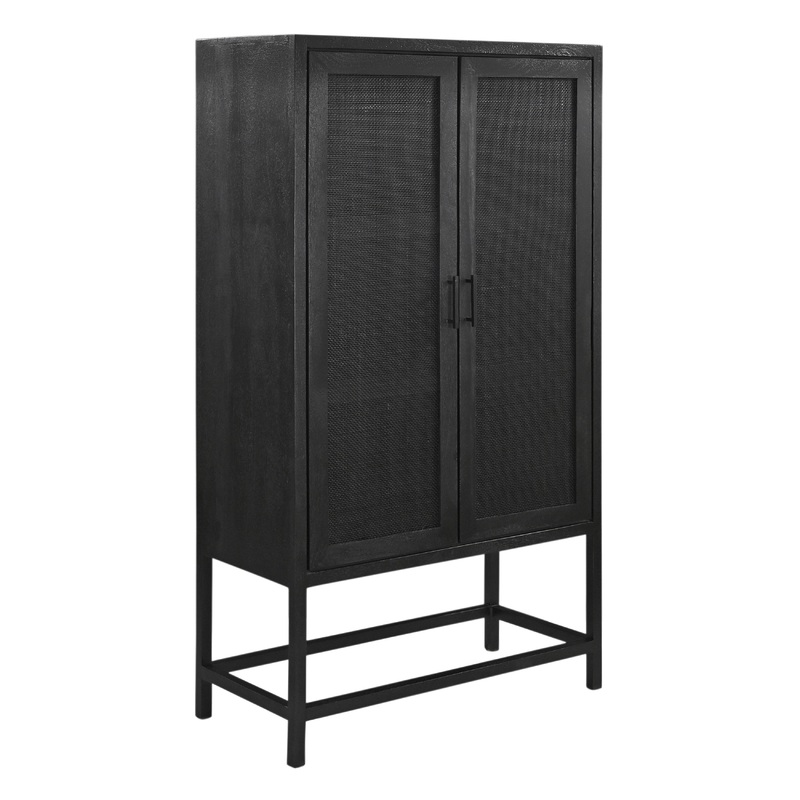 Owen Black Cabinet|Black