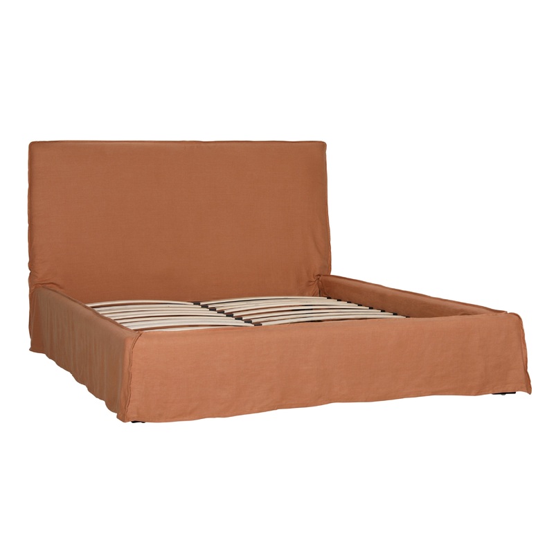 Whitney Terracotta Bed|Terracotta