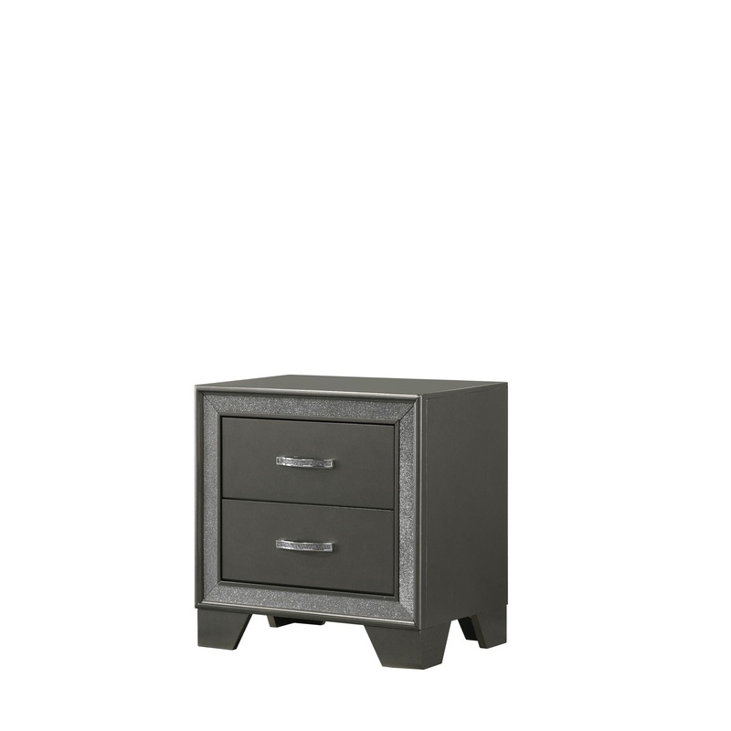 Kaia – Nightstand – Dark Gray