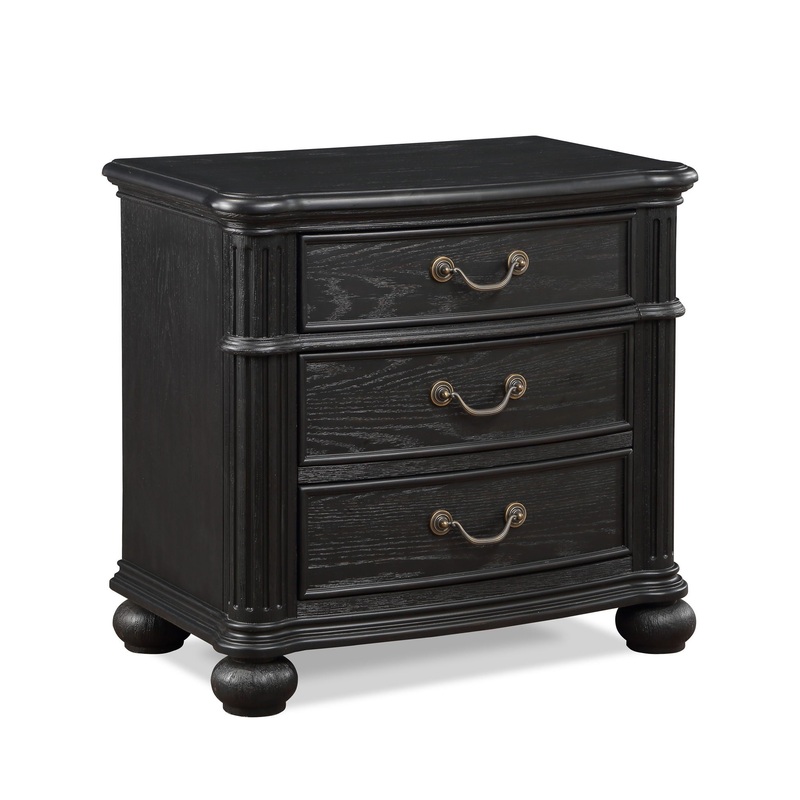 Kingsbury – Nightstand – Black