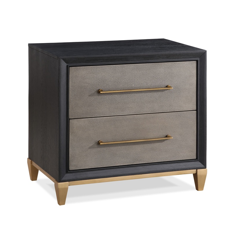 Payson – Nightstand – Black / Gray