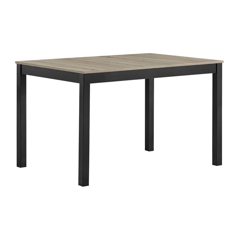 Forana – Dining Table – Light Brown / Black