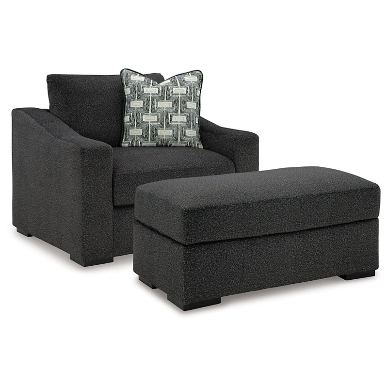 Wryenlynn Chair and Ottoman