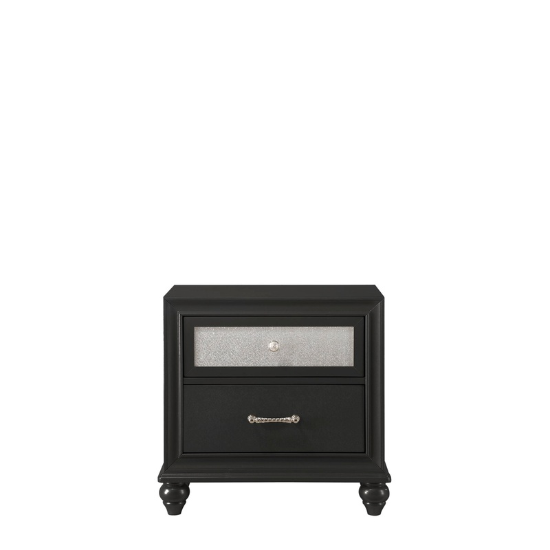 Lila – Accent Nightstand|Black