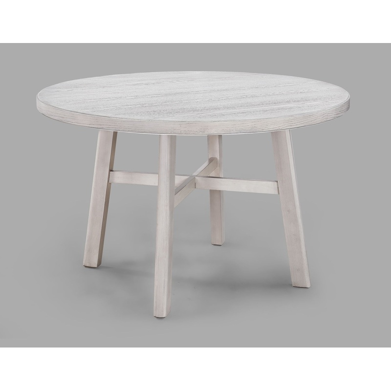 Blanche – Round Dining Table – Antique White