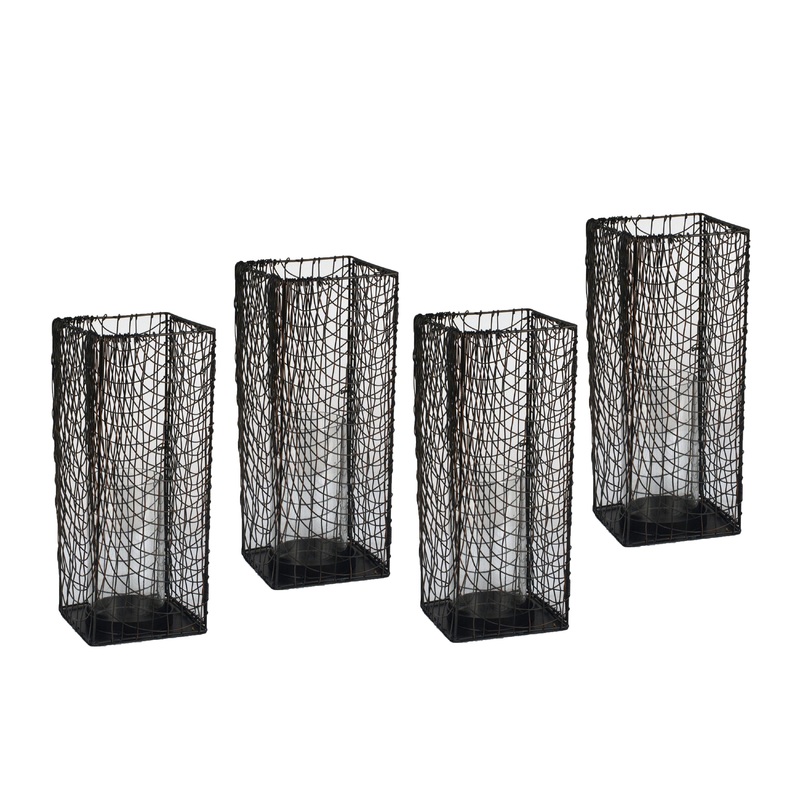 Square Hurricane Set Of 4|Default Title