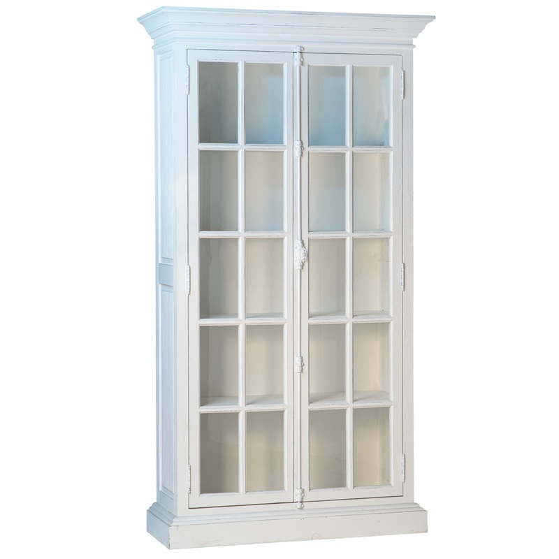 Yarmouth Whitewash Sandblasted Finish Cabinet