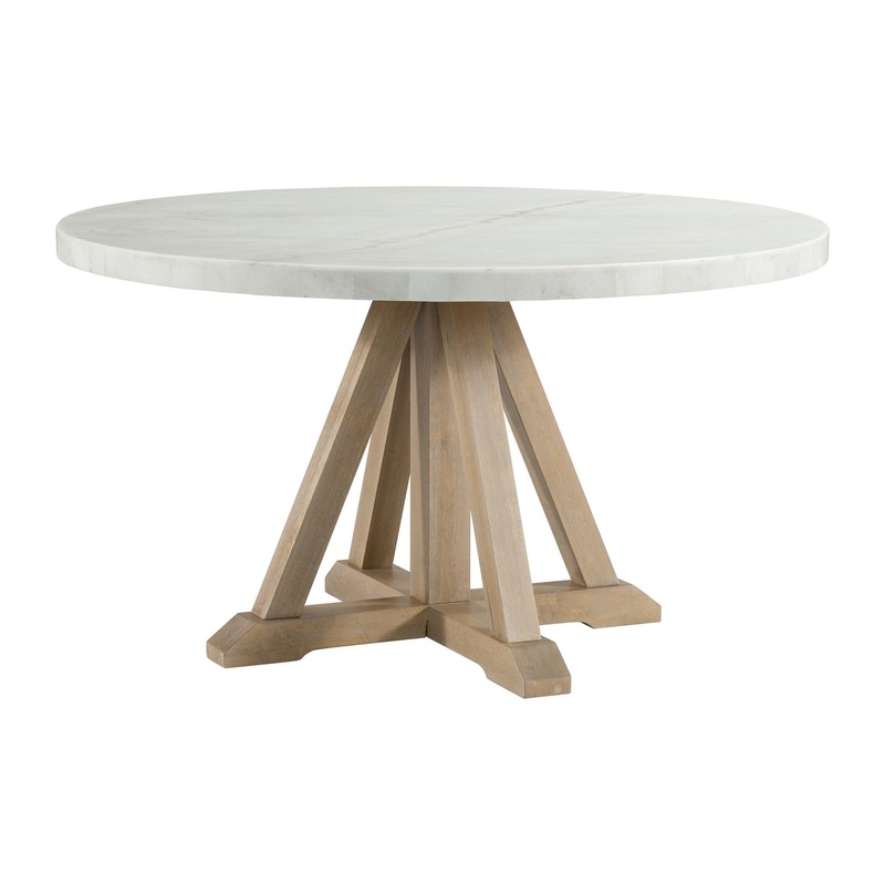 Lakeview – Round Dining Table – White