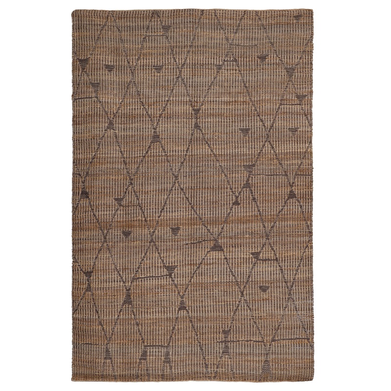 Zuniga Brown and Natural Rug|Brown and Natural