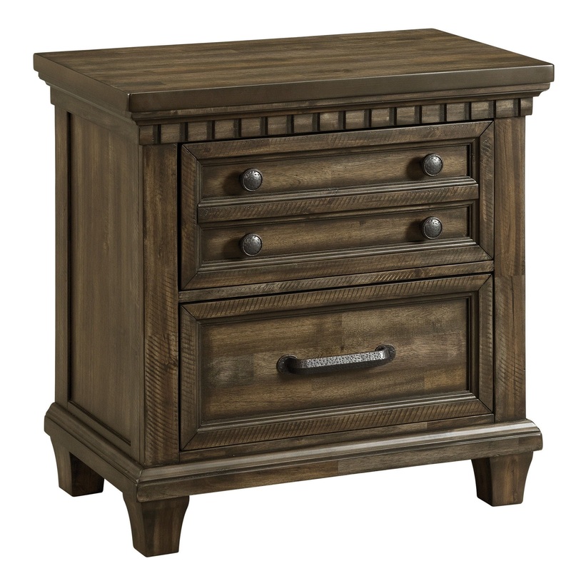 Mccoy – 2 Drawer Nightstand With USB