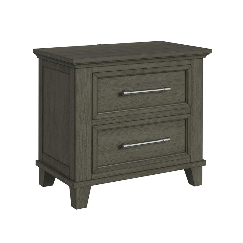 Canterbury – 2-Drawer Nightstand With USB