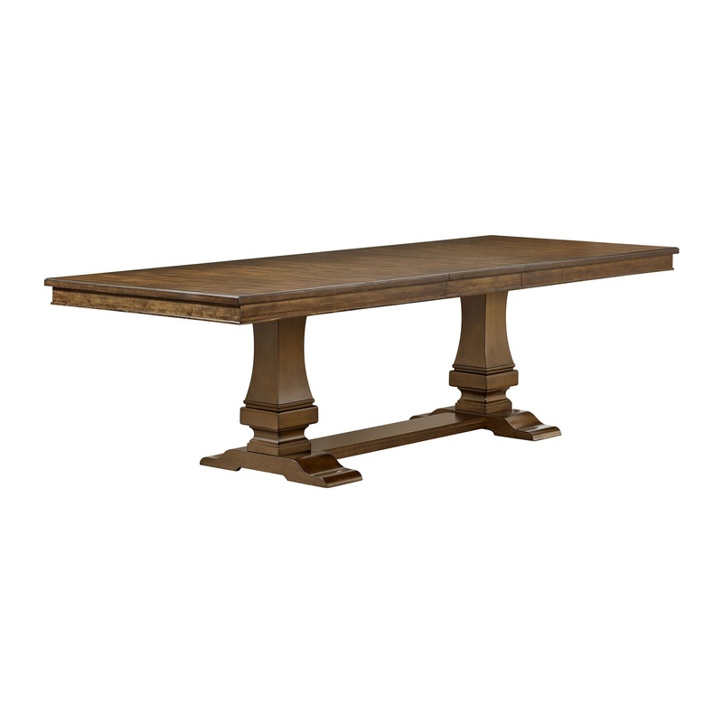 Phillipe – Dining Table With 18 Leaf – Cherry