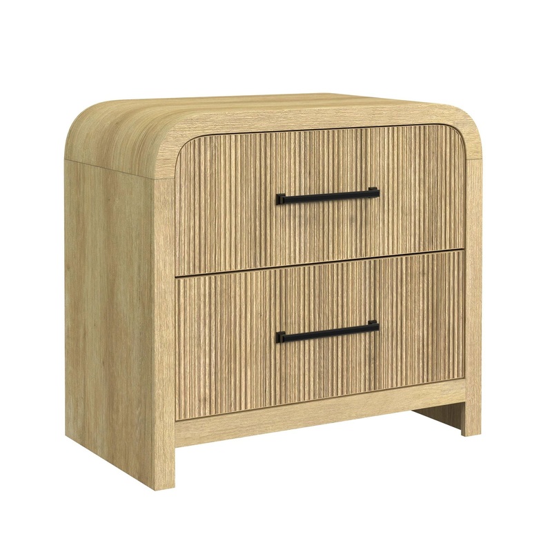 Ridgemont – 2-Drawer Nightstand With USB