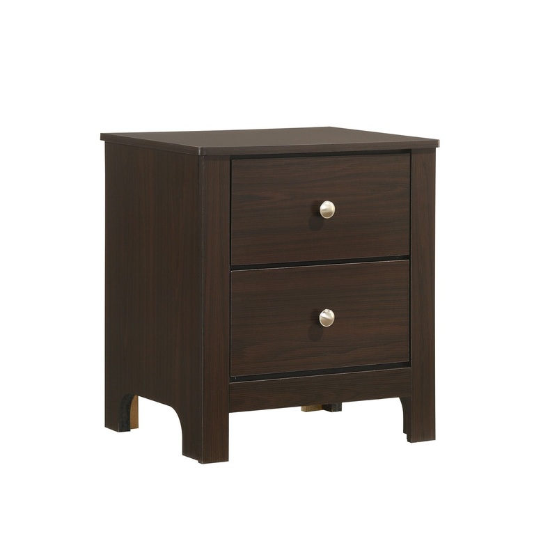 Sami – Youth 2-Drawer Nightstand – Espresso