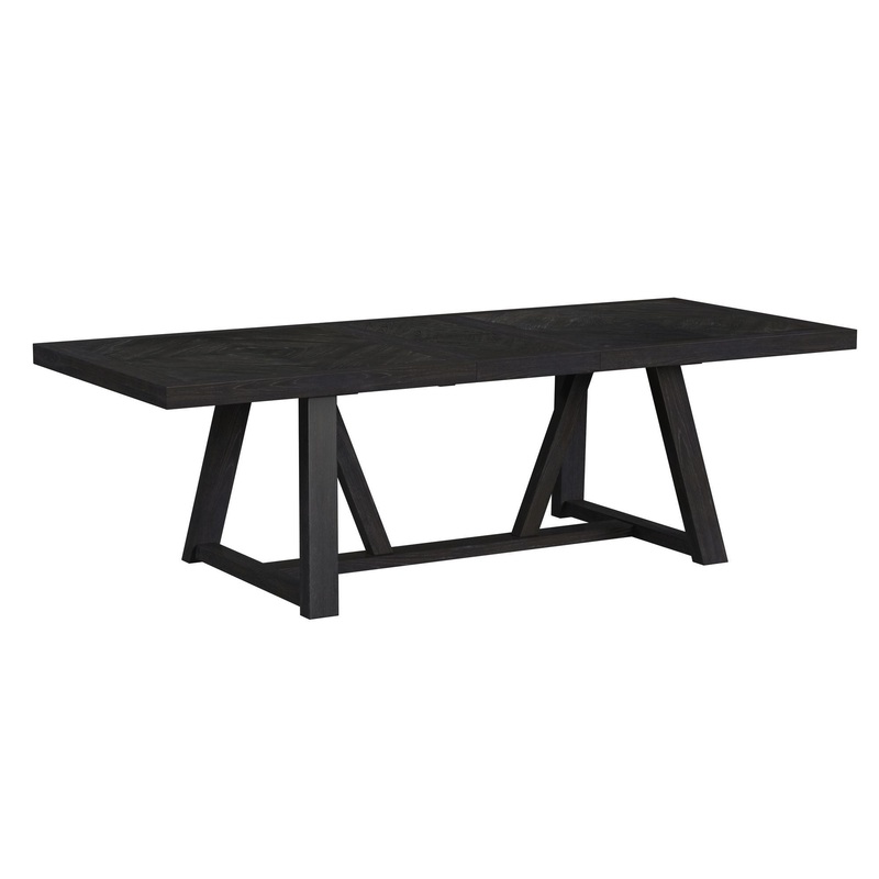 Transcend – Dining Table With 22 Leaf – Charcoal