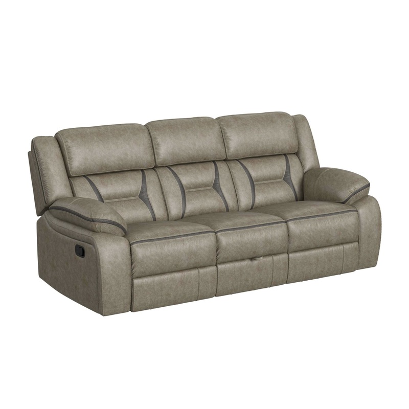 Engage – Motion Sofa|Dark Gray|Dark Brown
