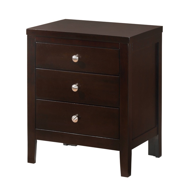 Lawrence – Nightstand – Antique Black