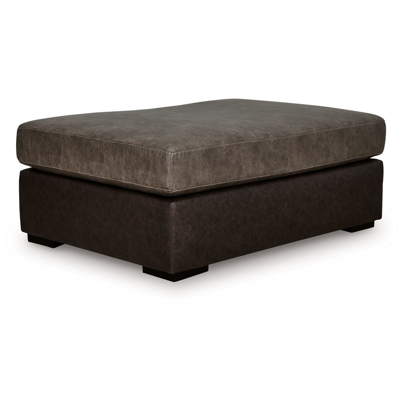 Castille Way – Oversized Accent Ottoman – Fossil