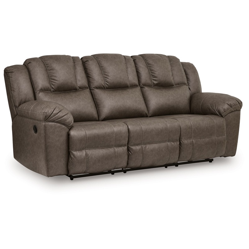 Lowilla – Reclining Sofa – Driftwood