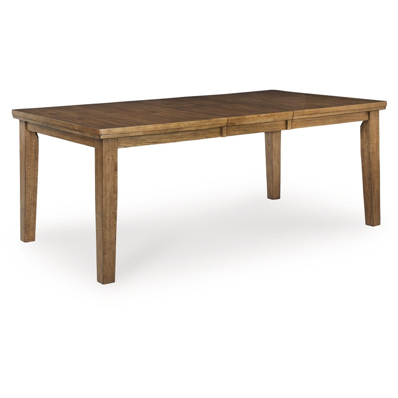 Urbinforte – Dining Room Butterfly Extension Table – Light Brown