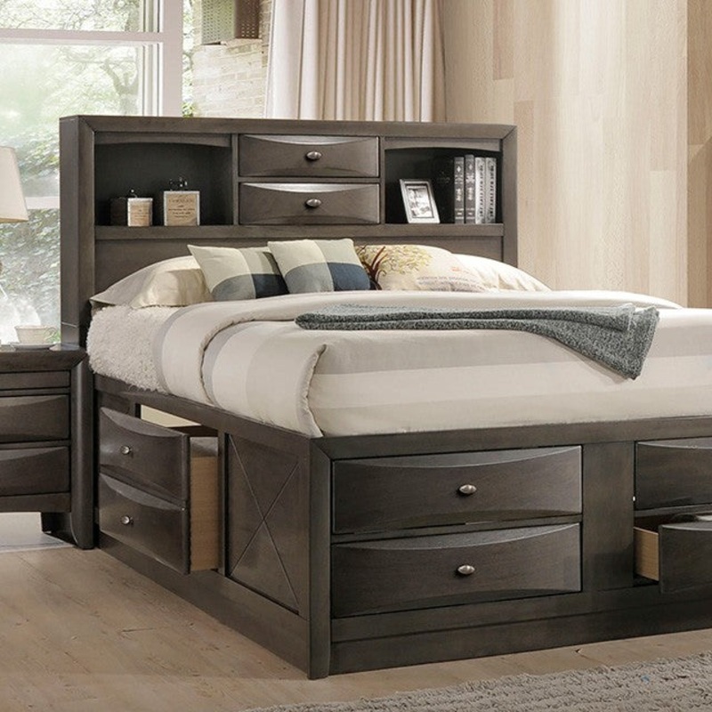 ZOSIMO BED By FURNITURE OF AMERICA FM7210GY