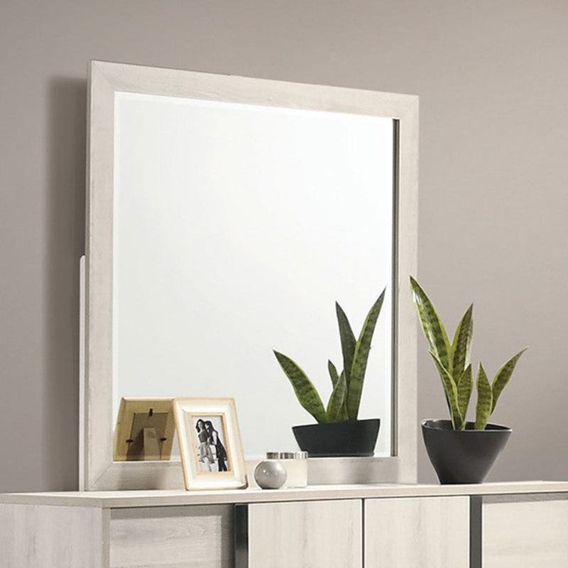 HORTEN MIRROR By FURNITURE OF AMERICA FM7200WH-M