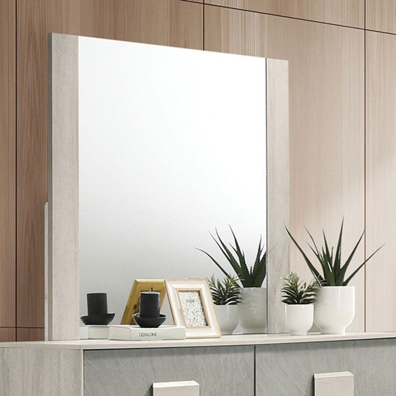 LINCOLT MIRROR By FURNITURE OF AMERICA FM7201WH-M