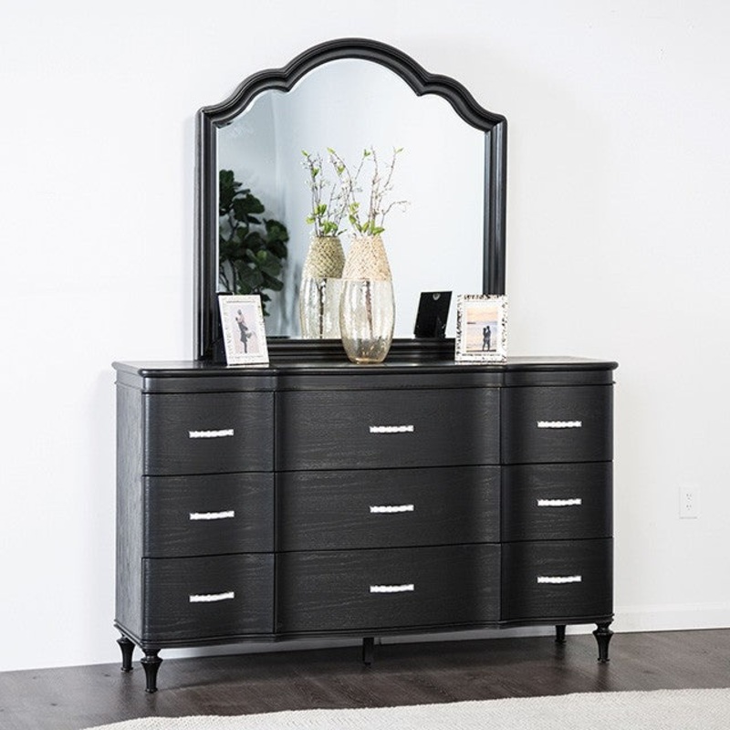 MELODI PARC DRESSER By FURNITURE OF AMERICA FM7416BK-D