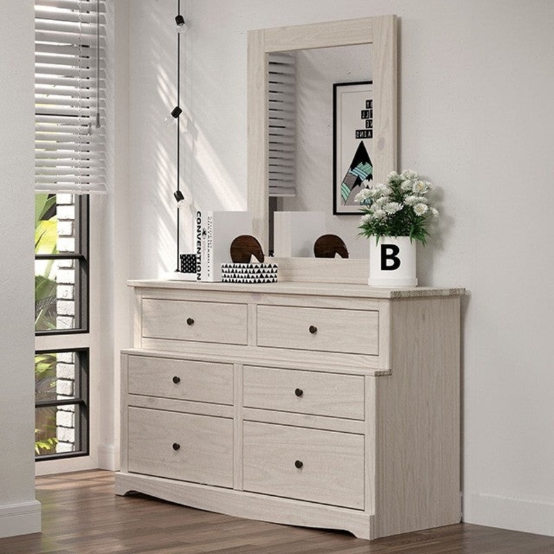 STAVROS DRESSER By FURNITURE OF AMERICA AM7002WH-D