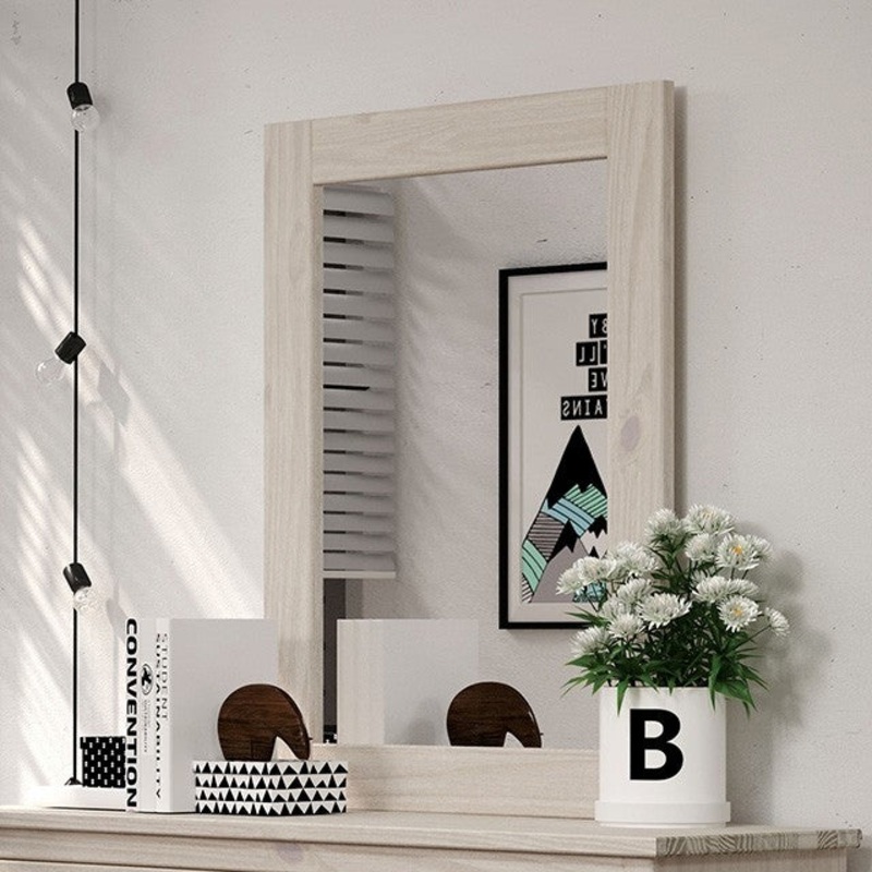 STAVROS MIRROR By FURNITURE OF AMERICA AM7002WH-M