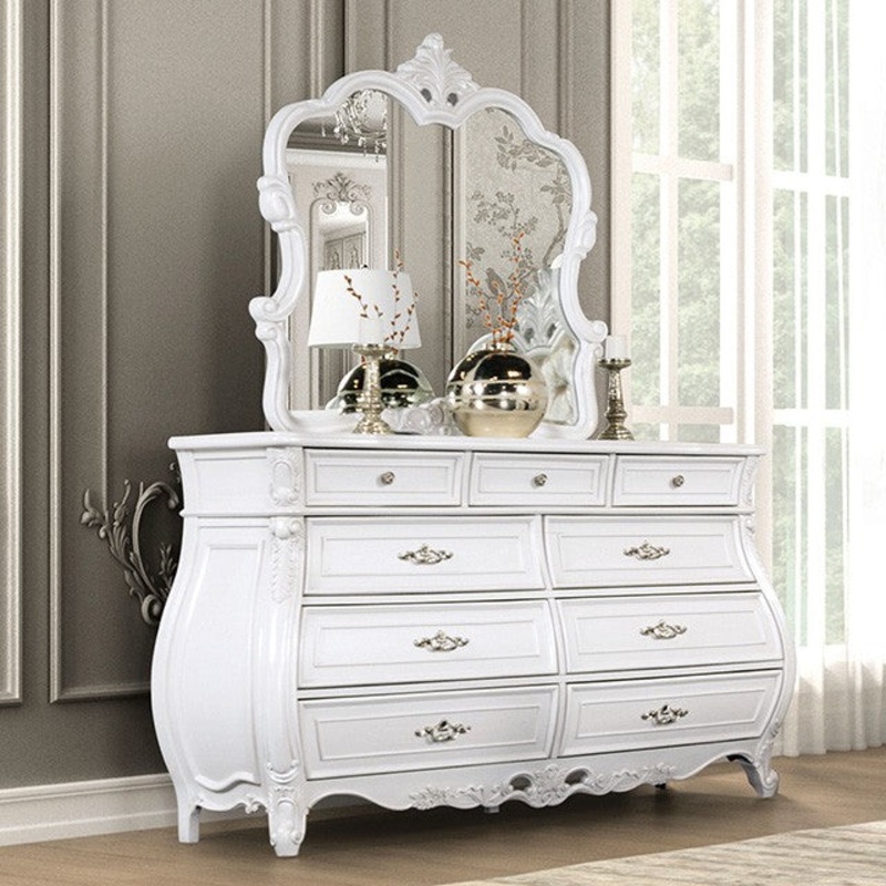VALENTINI DRESSER By FURNITURE OF AMERICA FM7419WH-D