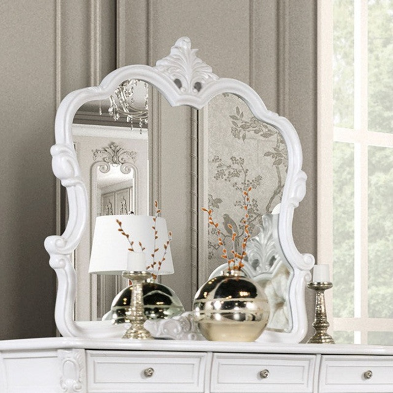 VALENTINI MIRROR By FURNITURE OF AMERICA FM7419WH-M