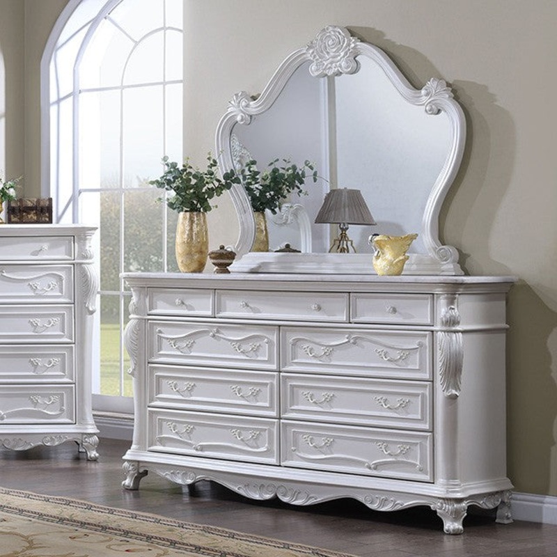 VENTRESCA DRESSER By FURNITURE OF AMERICA FM7635WH-D